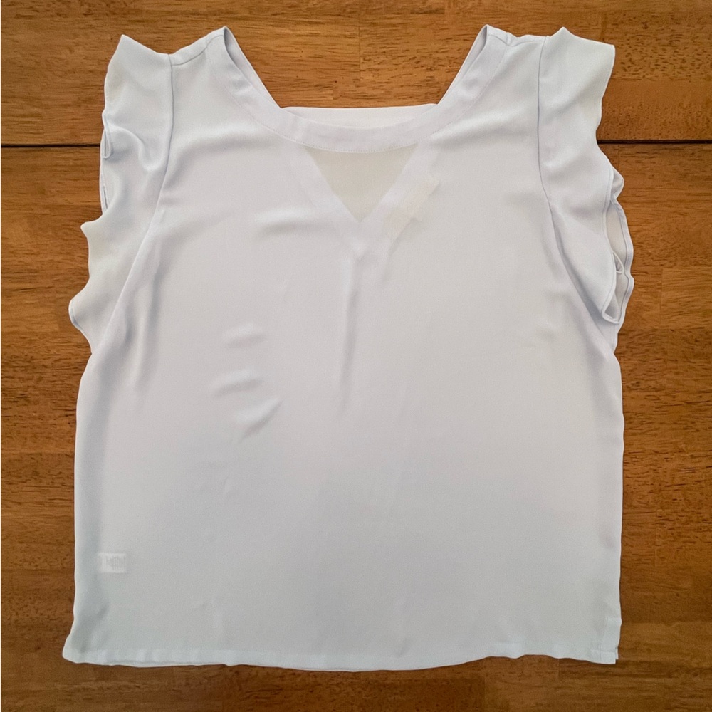 LOFT White Sleeveless Blouse